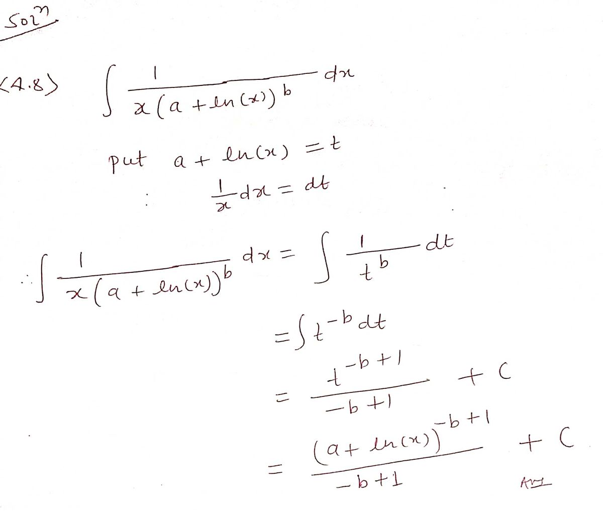 Calculus homework question answer, step 1, image 1